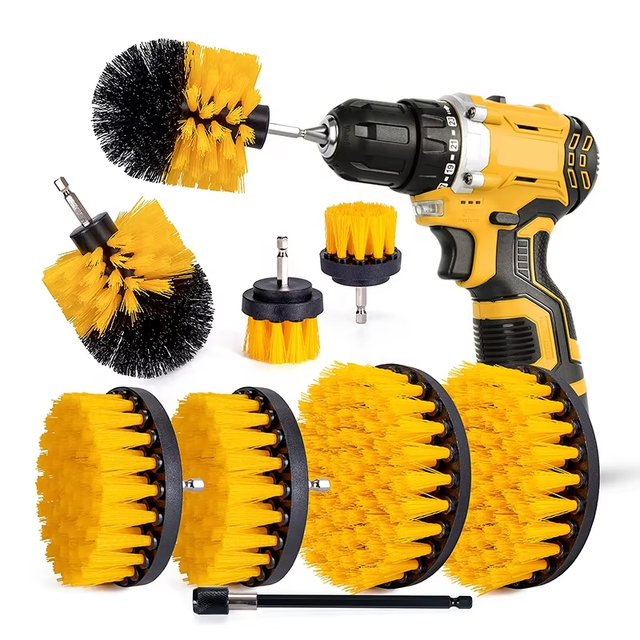 9PCS Hot Sales Car Wash Set Car Cleaning Brushes Kit Powerfully Removes Dirt Inside and Outside the Car