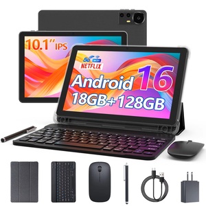 Nueva Tableta 2026 de <span class=keywords><strong>10</strong></span> Pulgadas, 18GB, 128GB, 5G, Wifi, Unisoc Octa Core, IPS, con Teclado, para Juegos, Educación y Negocios - Product Image 1