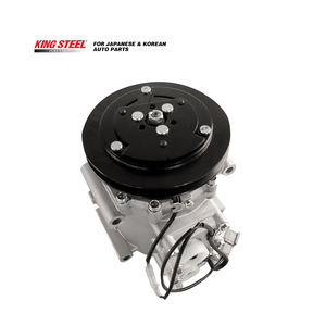 คอมเพรสเซอร์เครื่องปรับอากาศรถ1PK AKC200A251ไฟฟ้า12V อะไหล่รถยนต์ไฟฟ้า MC140859<span class=keywords><strong>แอร์</strong></span>คอมเพรสเซอร์ AC สำหรับมิตซูบิชิแคนเตอร์4D33 - Product Image 1