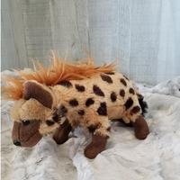 Jouets en peluche douce hyène, animal personnalisé bon marché, vente en gros royaume-uni