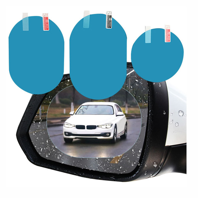Car Sticker Antifog Rainproof Film for Rearview Mirror Car Rearview Side Mirror Rain Film Clear Accessores