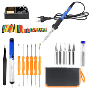 Fer à souder à température réglable, kit d'outils de bricolage 181 pièces, stylo à souder portable pour réparation à domicile avec embouts et accessoires - Product Image 5