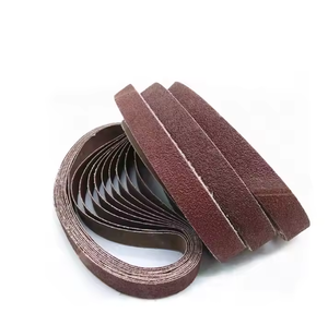 Bande abrasive durable en oxyde d'aluminium 330mm*10mm - pour ponçage mixte à air comprimé, polissage métal/<span class=keywords><strong>bois</strong></span> - Product Image 2