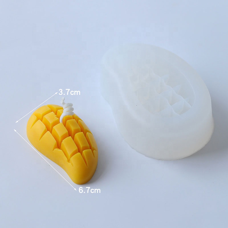 Mandala Art Diy Oriental Pattern Resin Soap Mango Shape Mold Candle Mould Silicone Melt And Pour Craft Supplies Christmas - UK