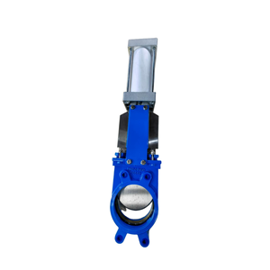 Válvula de cuchilla neumática de hierro dúctil estándar ANSI 125LB/150LB - Product Image 3
