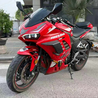 Motocicleta Deportiva Xinshiji Fire Fang 400, Excelente Estado. Motor Bicilíndrico de 400cc Refrigerado por Líquido, ABS y Tablero TFT, Totalmente Funcional