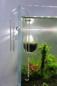 Glas Lelie Pijp Mini Instroom Uitstroom Set 10Mm Voor 9/12Mm Tubing - Nano <span class=keywords><strong>Aquarium</strong></span> Geplant Tank aquascaping - Product Image 6