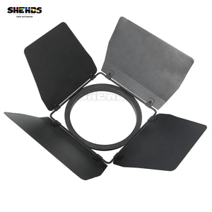 Aluminio fundido a presión blanco cálido y blanco frío 250W Zoom <span class=keywords><strong>Spot</strong></span> LED <span class=keywords><strong>Fresnel</strong></span> Light con puerta de Granero - Product Image 5