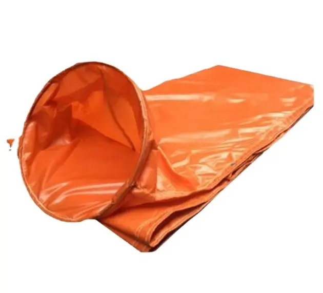 Sac à poussière en PVC pour ventilateurs de construction de tunnels