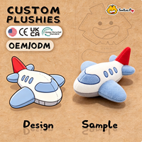 Peluche personnalisée maison, avion, voiture, coussin, certifiée sécurité, en tissu recyclé, super douce et moelleuse, cadeaux promotionnels, vente chaude