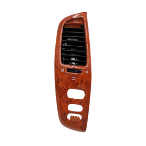 Wood Grain Air Vent Panel For Toyota FJ100 Land Cruiser 100 LC100 1998-2007 Dash Frame <b>Kit</b> <b>Polished</b> Finish - Product Image 5