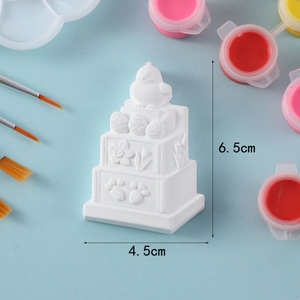 Set di Bambole in Gesso da Colorare Stile Coreano, Giocattoli Educativi per Bambini, Decorazioni per Mercatini Notturni - Product Image 5