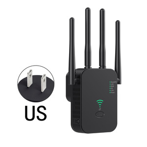 1200Mbps dual-band <span class=keywords><strong>Wifi</strong></span> Extender <span class=keywords><strong>Modem</strong></span> Chức năng New Home tín hiệu Booster 4 ăng ten bên ngoài phạm vi bảo hiểm rộng 2.4G/5G WEp mã hóa - Product Image 5