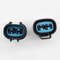 Connecteur de câblage automatique à 2 broches série 4.8 pour voiture, fil électrique étanche, prise mâle, câble d'assemblage AC, prise femelle, adaptateur scellé.