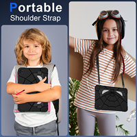 Étui antichoc pour enfants avec motif anime pour Samsung Tab A11 Plus A9 Plus 11 avec support pliable, bandoulière, coque de protection robuste OEM ODM
