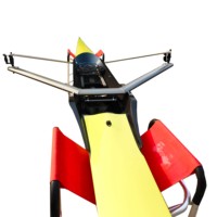 Bote de Carreras de Fibra de Carbono Premium de un Solo Asiento