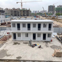 Appartement préfabriqué, maison conteneur, maison modulaire, bâtiment en acier de 20 pieds pour jardin, bureau, atelier, studio, famille