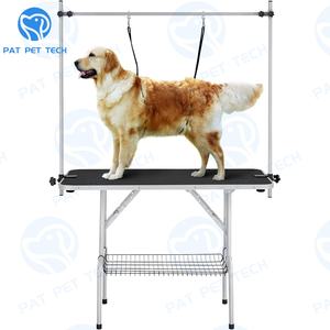 高さ調節可能 大型犬用 乾燥 デスクトップ 折りたたみ式 バスデスク グルーミングテーブル - Product Image 1