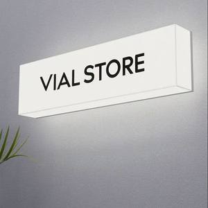 Letrero Luminoso LED Personalizado, Acrílico de Cuerpo Completo, Alimentación CA, Logotipo, IP65 Impermeable, Montaje en Pared para Publicidad en Mercados Nocturnos - Product Image 1