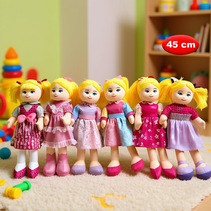 Rag Doll The Naughty Girls, jouet en peluche de 45 cm pour enfants - Product Image 3