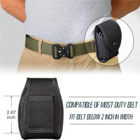 Porte-menottes en polyester Étui pour menottes tactiques Ceinture de service Pochette pour menottes en nylon