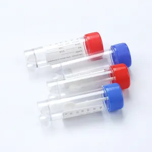 Usine en gros 30ml 40ml couvercle à vis étanche stérile échantillon d'urine échantillon conteneur tabouret tasse pour une utilisation à l'hôpital - Product Image 1