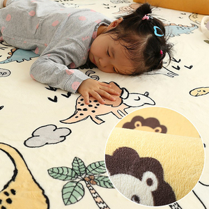 Nhung Trẻ Em Của Dày Thảm Phòng Khách Badside Chống-Mùa Thu Bọt Sàn Mat Bé Mat Mềm Bọt Biển Chơi Thảm - Product Image 2