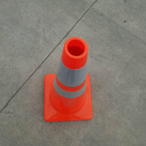 Trafik konisi üreticileri koni şekli PVC esnek 90cm trafik konisi - Product Image 4