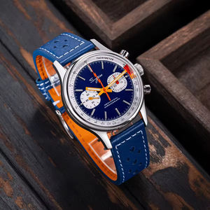 Montre Chronographe Mécanique Homme ST19 à Mouvement Col de Cygne, Verre Saphir, Style Pilote et Course, Nouveau Modèle, Meilleures Ventes - Product Image 5