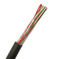 Kabel telepon Multicore 10 pasang telekomunikasi Bare Copper atau CCA untuk kabel komunikasi