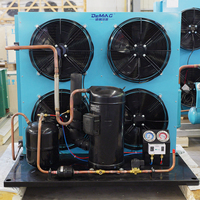 Compresseur semi-hermétique à spirale Copeland ZB76KQE 10HP 17.9KW -10C pour unité de condensation de chambre froide de conservation des fruits et légumes frais