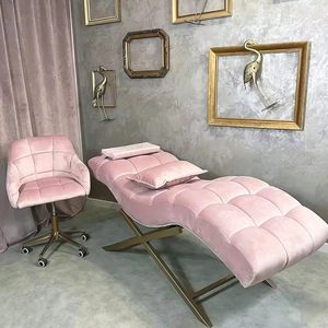 Nuevo Modelo 2026 Cama de Belleza Tipo S para Salones de Belleza, Cuidado de Uñas, Limpieza Facial, Limpieza de Oídos y Tatuaje de Pestañas - Product Image 1