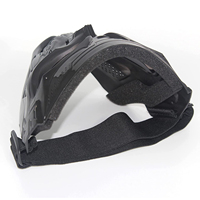 Crâne Masque Protection Complète Moto Racing Lunettes Coupe-Vent Anti Impact Tactique Plein Visage Bouclier De Protection