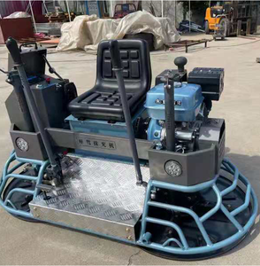 Beton maschinen Zementmörtel Polier fahrt auf Power <span class=keywords><strong>Trowel</strong></span> Benzin Beton Finishing Kelle Maschine - Product Image 6