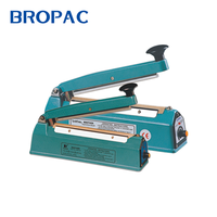 Bropac PCS manuel type bande scellant machine paquet sac alimentaire scellant machine en plastique bande scellant
