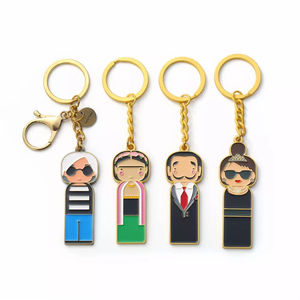 Porte-clés personnalisé gravé au laser JIAYUE, accessoires en métal, porte-clés en alliage de zinc - Product Image 2