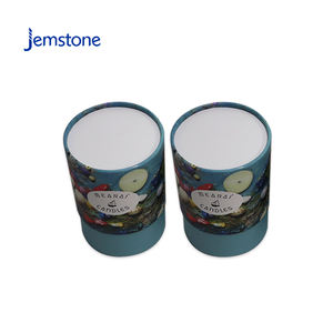 Caja de cartón cilíndrica para embalaje de velas, arena, cera, bloques de cera, regalos, velas, uso minorista. - Product Image 2