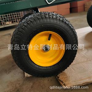 Qingdao Litet Metal Products Co., Ltd. Garden <b>Cart</b> Four Wheel Steel Mesh Durable <b>Tools</b> Transport - Product Image 3
