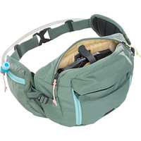 Sac banane de sport portable grande capacité multi-poches en tissu Oxford, étanche, avec fermeture éclair, pour course à pied