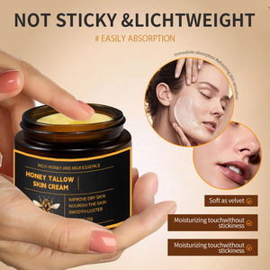 Meistverkaufte Honig-Talg Natürliche Gesichtscreme für Empfindliche Haut mit Honigbutter - Feuchtigkeitsspendend & Beruhigend für Alle Hauttypen für Frauen - Product Image 2