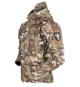 YAKEDA Uniforme Táctico de Combate Entrenamiento Antidesgarro Impermeable Térmico Invierno Forro Polar Traje de Caza Chaqueta Táctica para <span class=keywords><strong>Hombre</strong></span> - Product Image 3