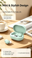 Audífonos Intrauditivos J15 con Chipset JL, Mini, Elegantes y Modernos, Controlador Dinámico, Sonido de Alta Fidelidad, Baja Latencia, Resistentes al Agua IPX5, Ideales para Viajes y Teléfonos Móviles