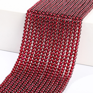 Tự Nhiên <span class=keywords><strong>Garnet</strong></span> Loose Hạt Bán Buôn Sâu Màu Đỏ <span class=keywords><strong>Garnet</strong></span> Đá Quý Hạt Chất Lượng Cao Đồ Trang Sức Làm Nguồn Cung Cấp Năng Lượng Đá - Product Image 3