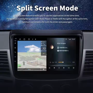 Bosstar Car Player Head Unit 9 ''Radio multimediale per <span class=keywords><strong>Auto</strong></span> mitMitsubishi <span class=keywords><strong>Outlander</strong></span> 2016 Android <span class=keywords><strong>Auto</strong></span> navigazione GPS - Product Image 2