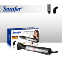 Sonifer SF-9514 Fabricant personnalisé Brosse à air chaud multifonctionnelle 2 en 1 Brosse à cheveux sèche-cheveux et styler