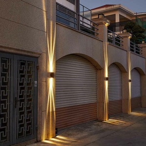 Lámpara de pared para exteriores, escaleras, pasillo, luz LED simple de tres haces, para comercio exterior, patio, interior, dormitorio. - Product Image 3
