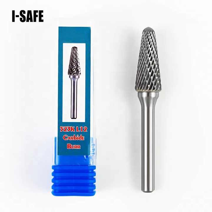 LX1228M06 Double Cut Solid Tungsten Carbide Burr Rotary File Carbide