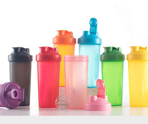 Botella Mezcladora de Proteínas Deportiva de 600 ml (20 oz) a Prueba de Fugas con Logotipo Personalizado al por Mayor, para Gimnasio y Entrenamiento - Product Image 4