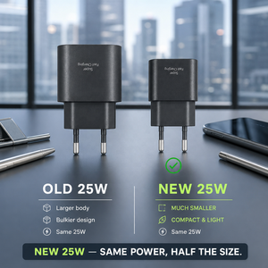 Cantell 2026 Nouvel adaptateur de <span class=keywords><strong>chargeur</strong></span> rapide PD de 25 W de taille réduite, <span class=keywords><strong>chargeur</strong></span> USB C 25 W avec prise US EU UK KR <span class=keywords><strong>pour</strong></span> <span class=keywords><strong>Samsung</strong></span> S25 S24 S23 S22 <span class=keywords><strong>S21</strong></span> - Product Image 4