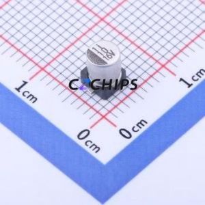 Condensador Electrolítico de Aluminio SMD RVS-16V100MU-RR2, D4xL5.3mm 10uF 20% 16V 16mA-120Hz - Product Image 1
